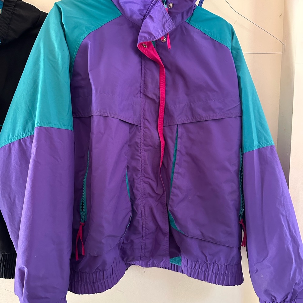 Vintage Purple and Teal Jacket